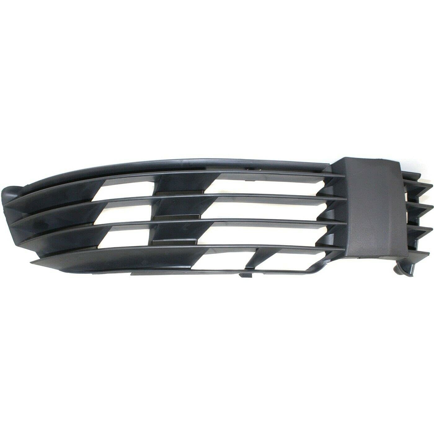 DAT AUTO PARTS Front Left Driver Side Lower Bumper Fog Light Lamp Hole Cover Grille Molding Trim Replacement For 2001 - 2005 Volkswagen Passat Blac...