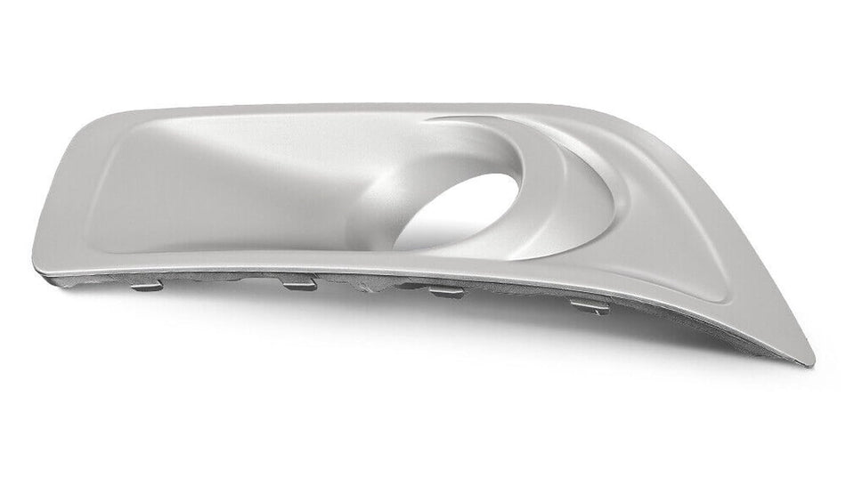 DAT AUTO PARTS Front Left Driver Side Bumper Cover Molding Bezel, Fits 2010-2012 Subaru Outback, Silver Plastic Primed Finish, SU1038101 57731AJ43A