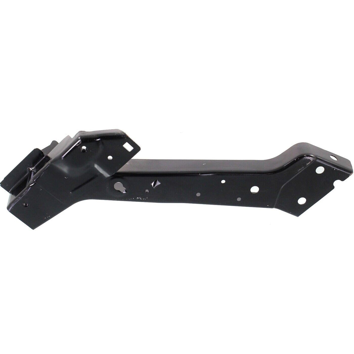 DAT AUTO PARTS Front Left Driver Side Upper Radiator Support Bracket Replacement For 2011 - 2021 Jeep Grand Cherokee 2022 WK Body Black Steel CH122...