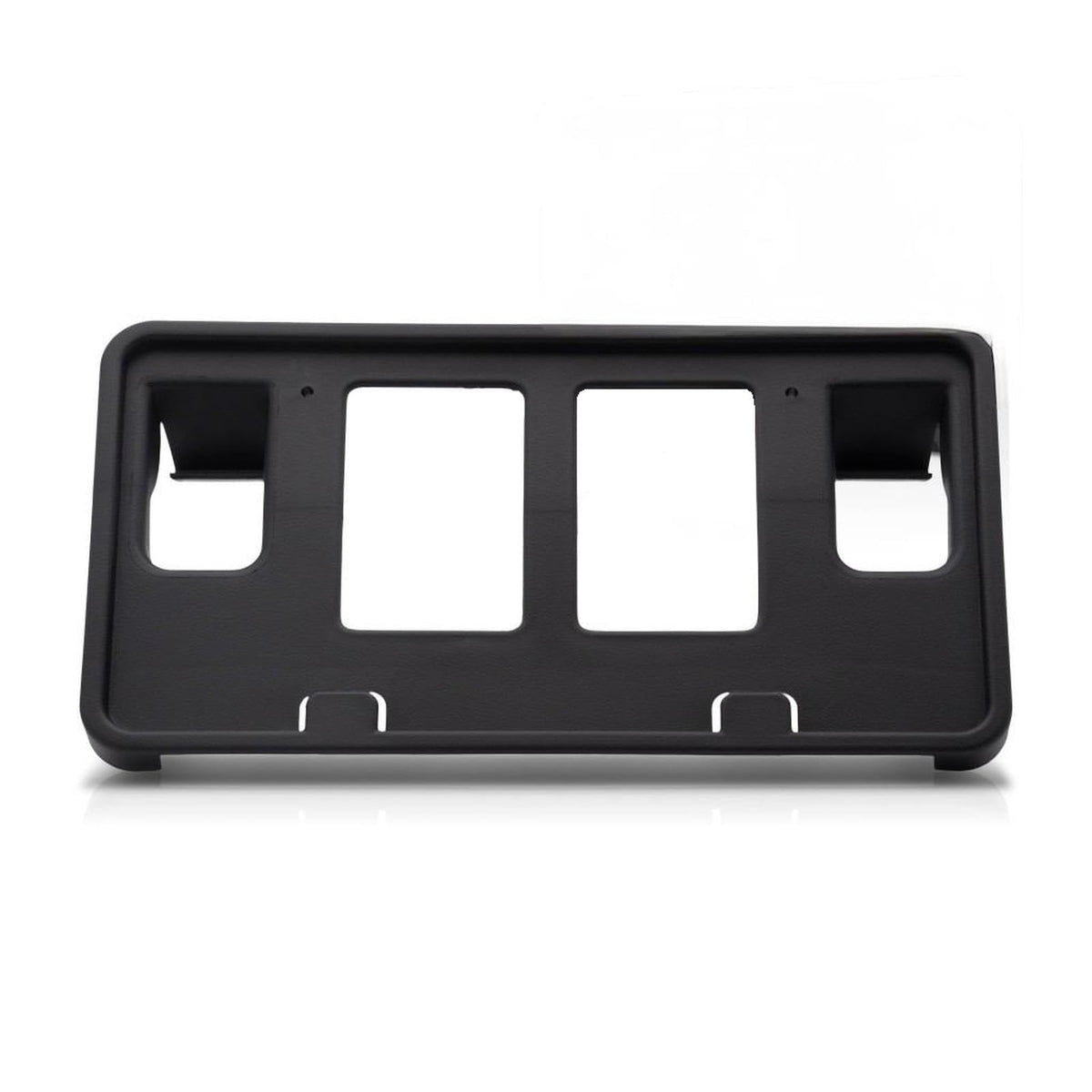 DAT AUTO PARTS Front License Plate Bracket Tag Holder, Fits 2006–2008 Ford Pickup Lightduty & 2006–2008 Lincoln Mark LT, Black Plastic Textured Fin...