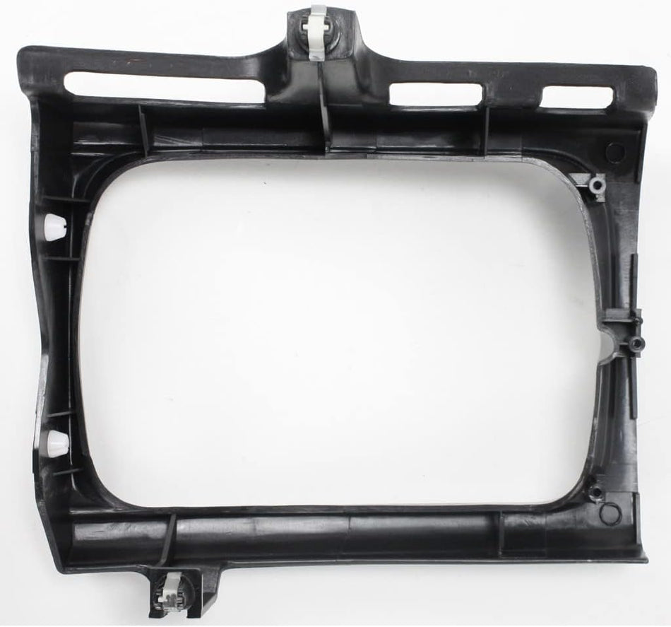 DAT AUTO PARTS Front Right Passenger Side Headlight Door Lamp Trim Bezel Grille Replacement For 1992-1995 Toyota Pickup Truck DLX Models 4WD Silver...