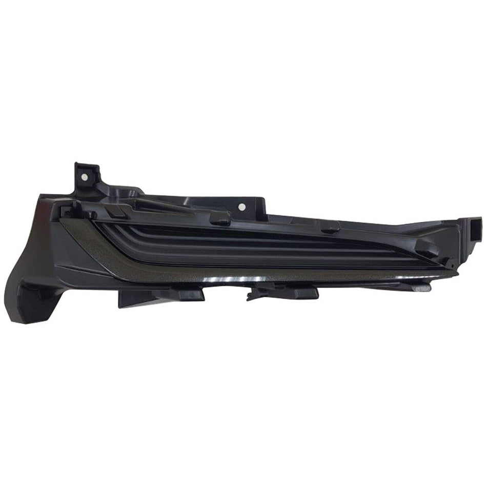 DAT AUTO PARTS Front Right Passenger Side Bumper Fog Light Cover Grille Molding Insert Bezel Trim Replacement For 2020 - 2022 Lexus RX350 RX350L Bl...