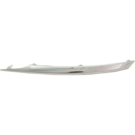 DAT AUTO PARTS Front Left Driver Side Fog Light Cover Grille Trim Molding Bumper Insert Replacement For 2015-2018 Lincoln MKC Silver Chrome Smooth ...