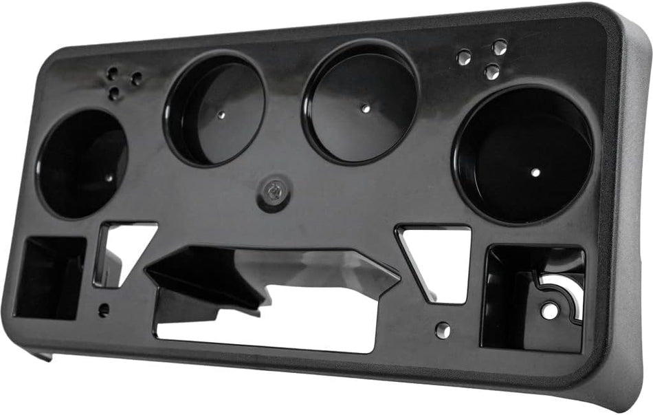 DAT AUTO PARTS Front License Plate Bracket Frame Cover Tag Holder Replacement for 2019-2024 Chevrolet Camaro LS and LT Models Black Textured Palsti...
