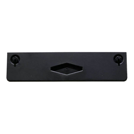 DAT AUTO PARTS Front Bumper License Plate Frame Tag Mounting Bracket Holder Cover Replacement for 2022-2024 Volkswagen Taos Black Textured PP Plast...