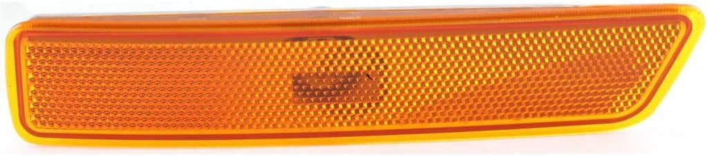 DAT AUTO PARTS Front Left Driver Side Marker Light Housing Lamp Reflector Bumper Insert Assembly Replacement For 2002-2010 Mercury Mountaineer Oran...