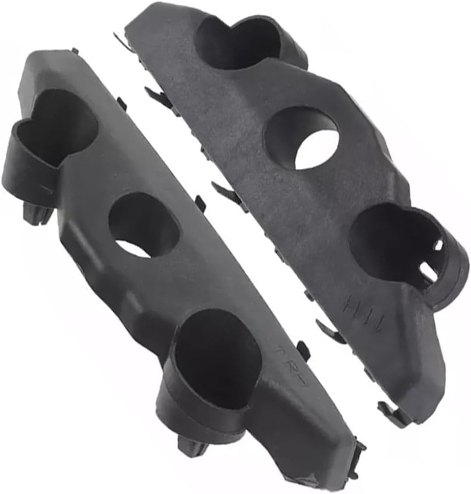 Front Left Driver & Right Passenger Set Of 2 Bumper Cover Support Mounting Rail Retainer Reinforcement Bracket Replacement For 2020-2025 Nissan Ver...