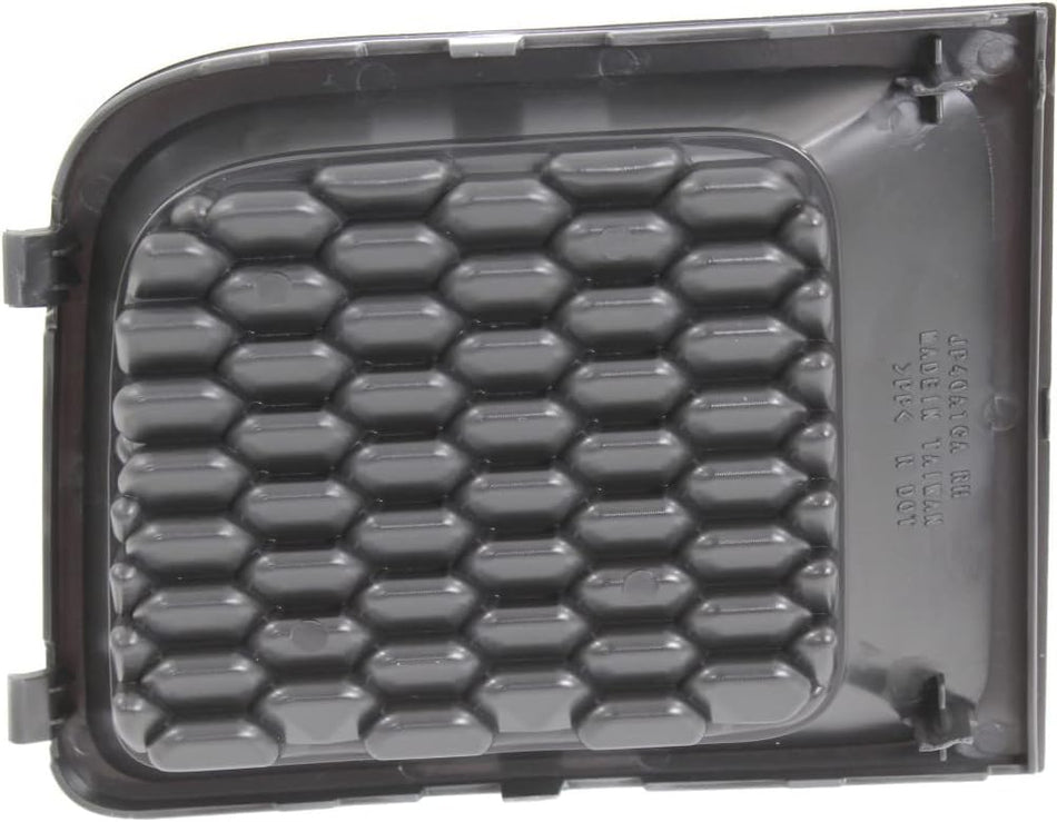 DAT AUTO PARTS Front Right Passenger Side Bumper Cover Fog Light Hole Grille Bezel Insert Trim Replacement For 2015-2018 Jeep Renegade Black Textur...