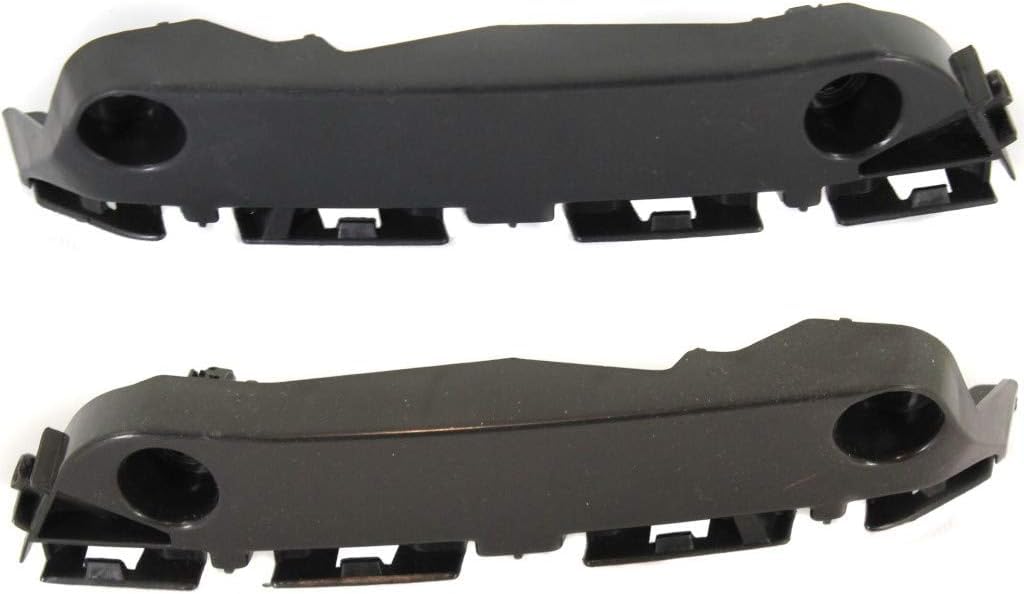 Front Driver & Passenger Side Set Of 2 Bumper Cover Support Bracket Mounting Retainer Reinforcement Brace Pair Replacement For 2009-2016 Toyota Ven...