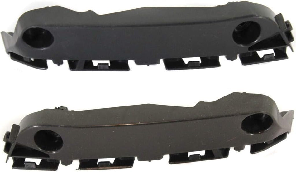 Front Driver & Passenger Side Set Of 2 Bumper Cover Support Bracket Mounting Retainer Reinforcement Brace Pair Replacement For 2009-2016 Toyota Ven...
