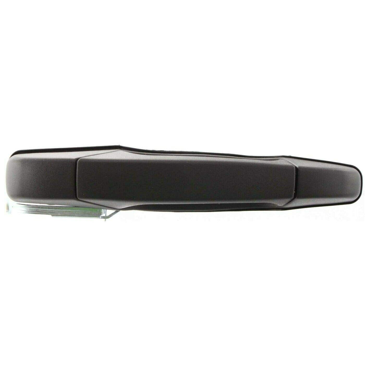 DAT AUTO PARTS Outside Rear Left Driver Side Exterior Door Handle Replacement for 2007-2013 Chevrolet Avalanche Black Textured Plastic GM1520128 20...