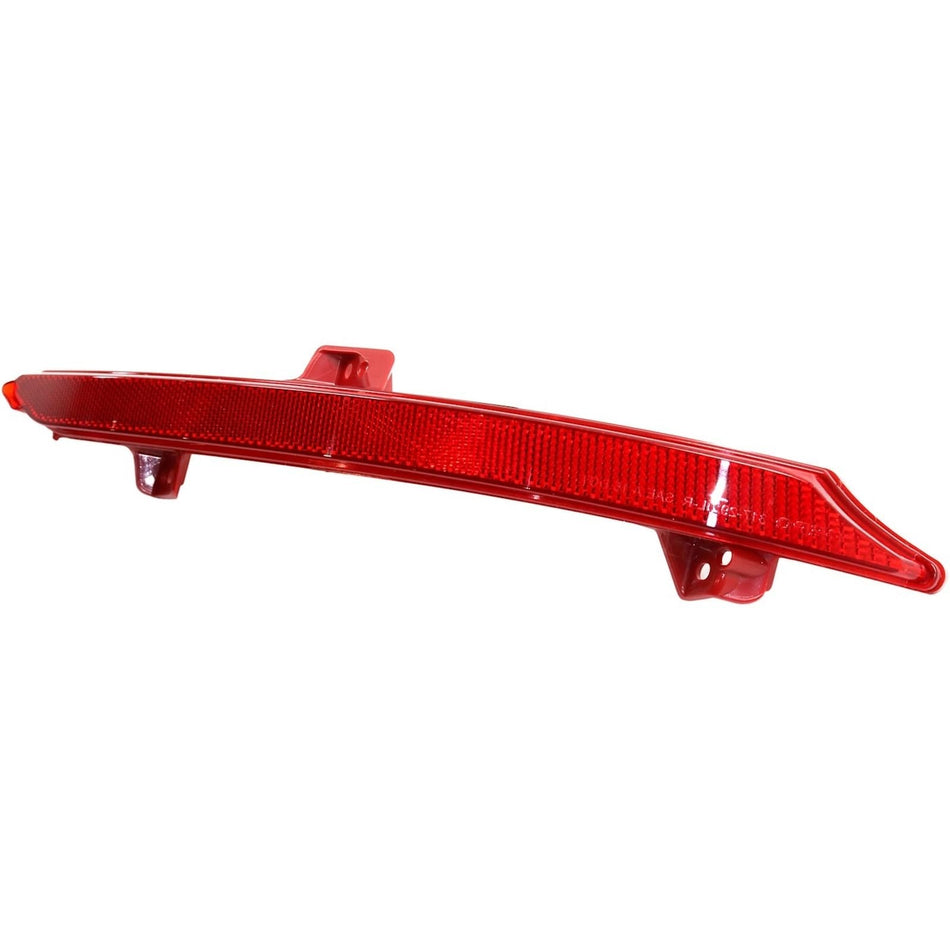 Rear Passenger Side Bumper Reflector Fits 2018-2022 Honda Accord Sedan Red HO1185113 33505TVAA01