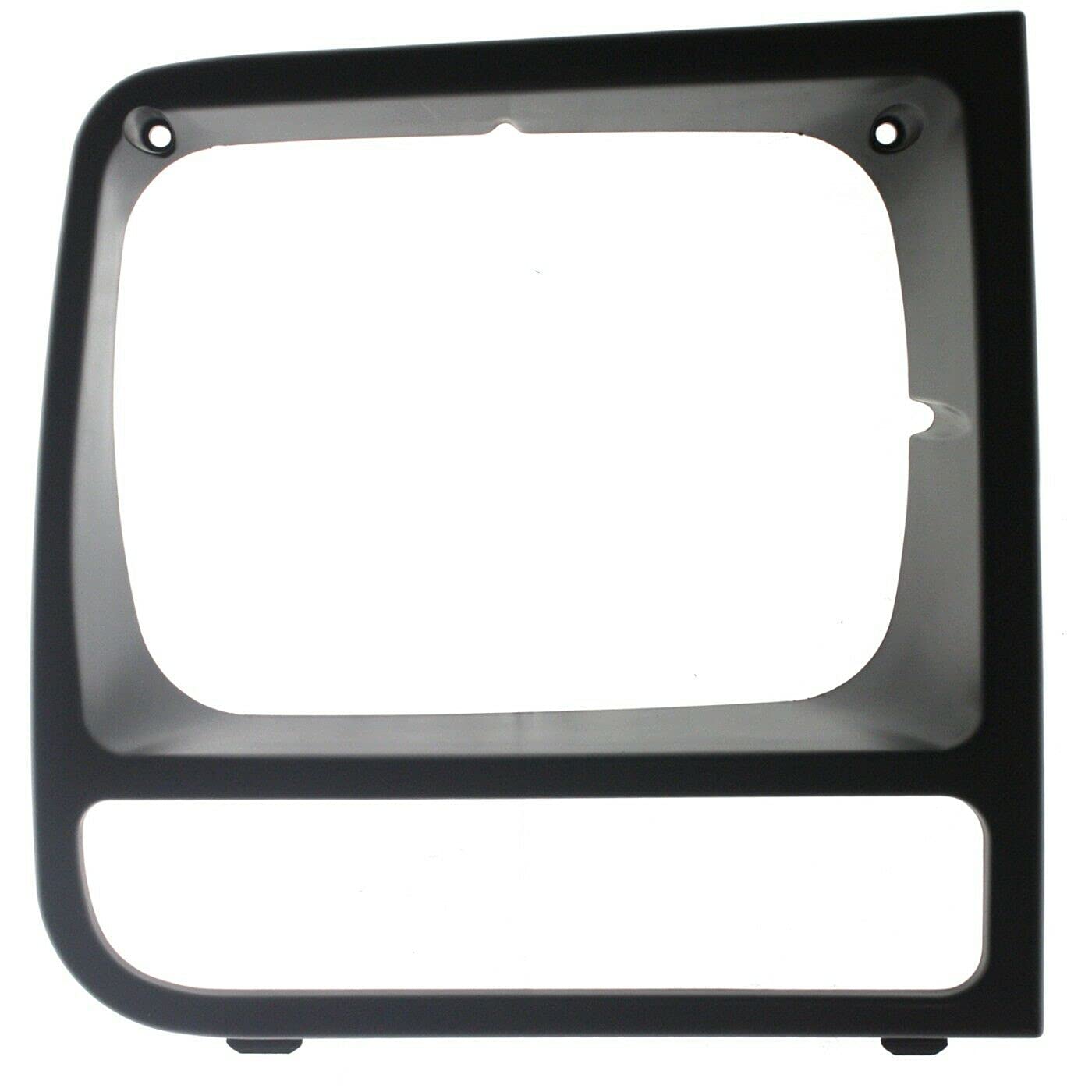 DAT AUTO PARTS Front Right Passenger Side Head Light Door Molding Insert Headlamp Bezel Cover Grille Trim Replacement For 1997-2001 Jeep Cherokee B...