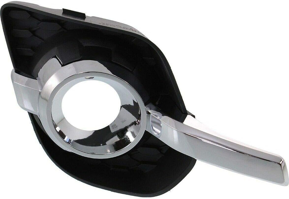 DAT AUTO PARTS Front Right Passenger Side Bumper Insert Fog Light Bezel Cover Grille Replacement For 2010-2015 Chevrolet Equinox LT LTZ Black Textu...