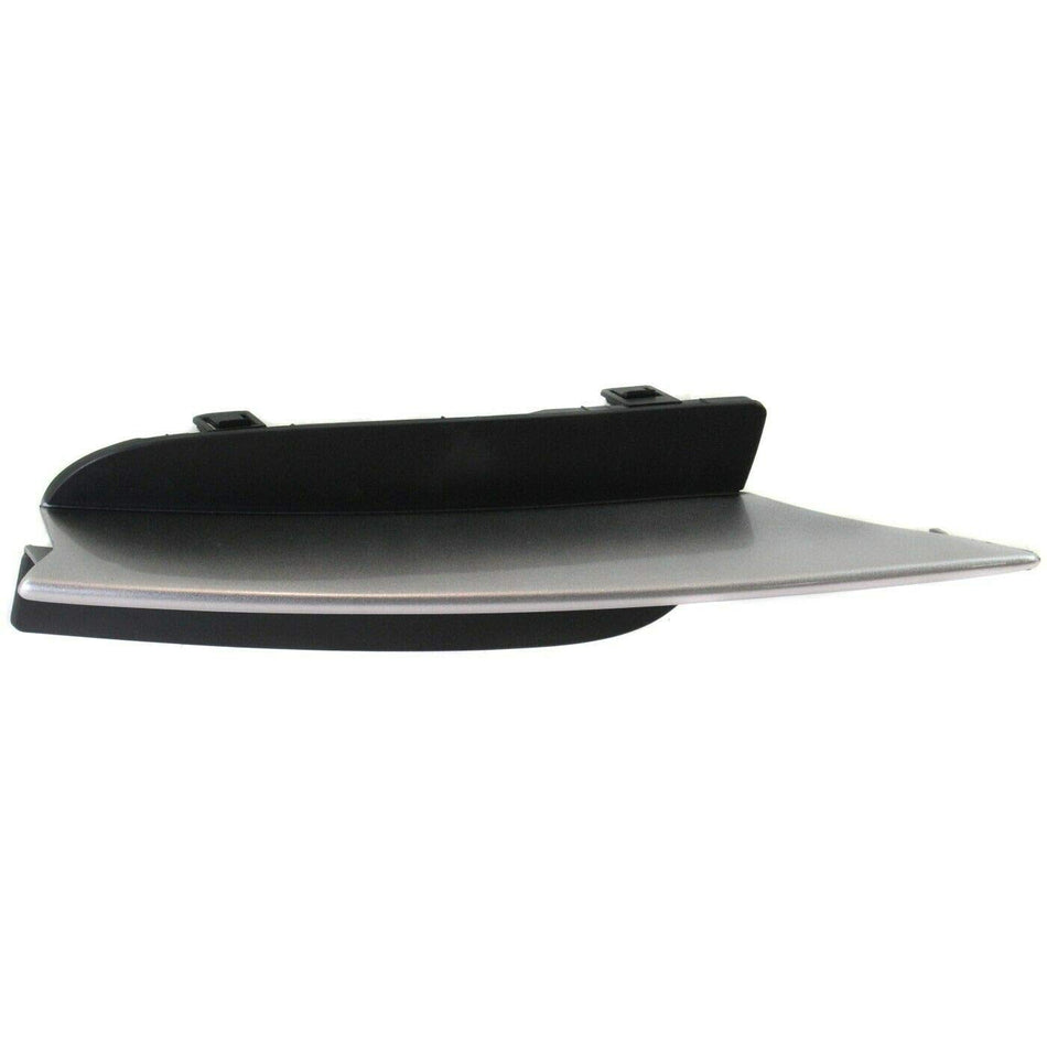Front Left Driver Side Fog Light Cover Fits 2009-2011 Honda Civic Coupe Black Textured HO1038103