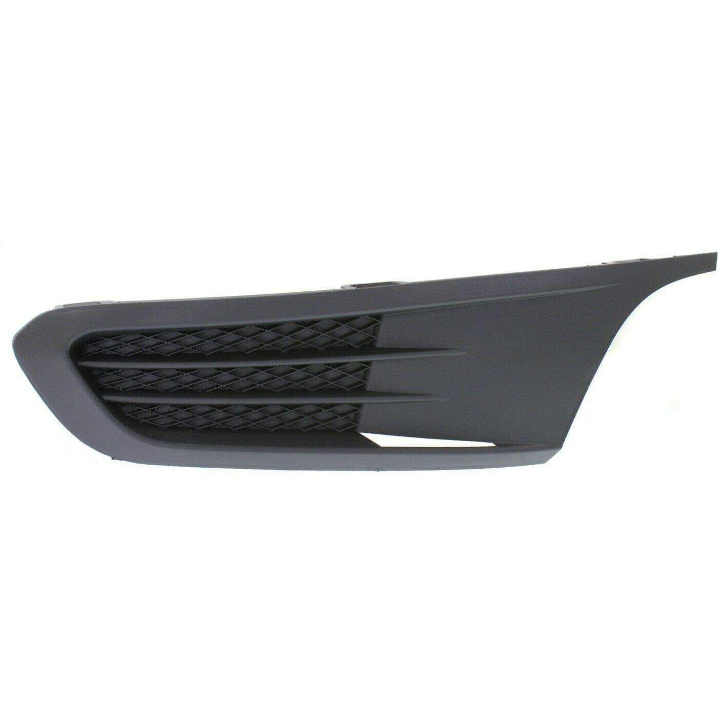 DAT AUTO PARTS Front Left Driver Side Bumper Fog Light Lamp Cover Grille Molding Trim Replacement For 2011 - 2014 Volkswagen Jetta For 4DR Sedan Mo...