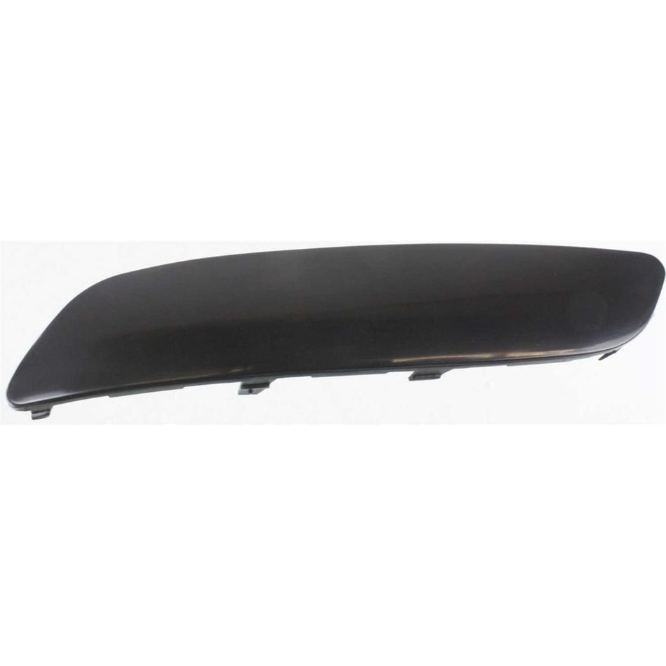 DAT AUTO PARTS Front Right Passenger & Left Driver Side Bumper Fog Light Cover Trim Replacement For 2005 - 2008 Volkswagen Jetta Black Primed VW104...