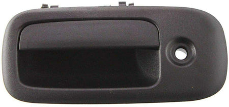 DAT AUTO PARTS Front Left Driver Side Exterior Door Handle with Keyhole Replacement for 2003-2009 Chevrolet Express Van Black Textured Plastic GM13...