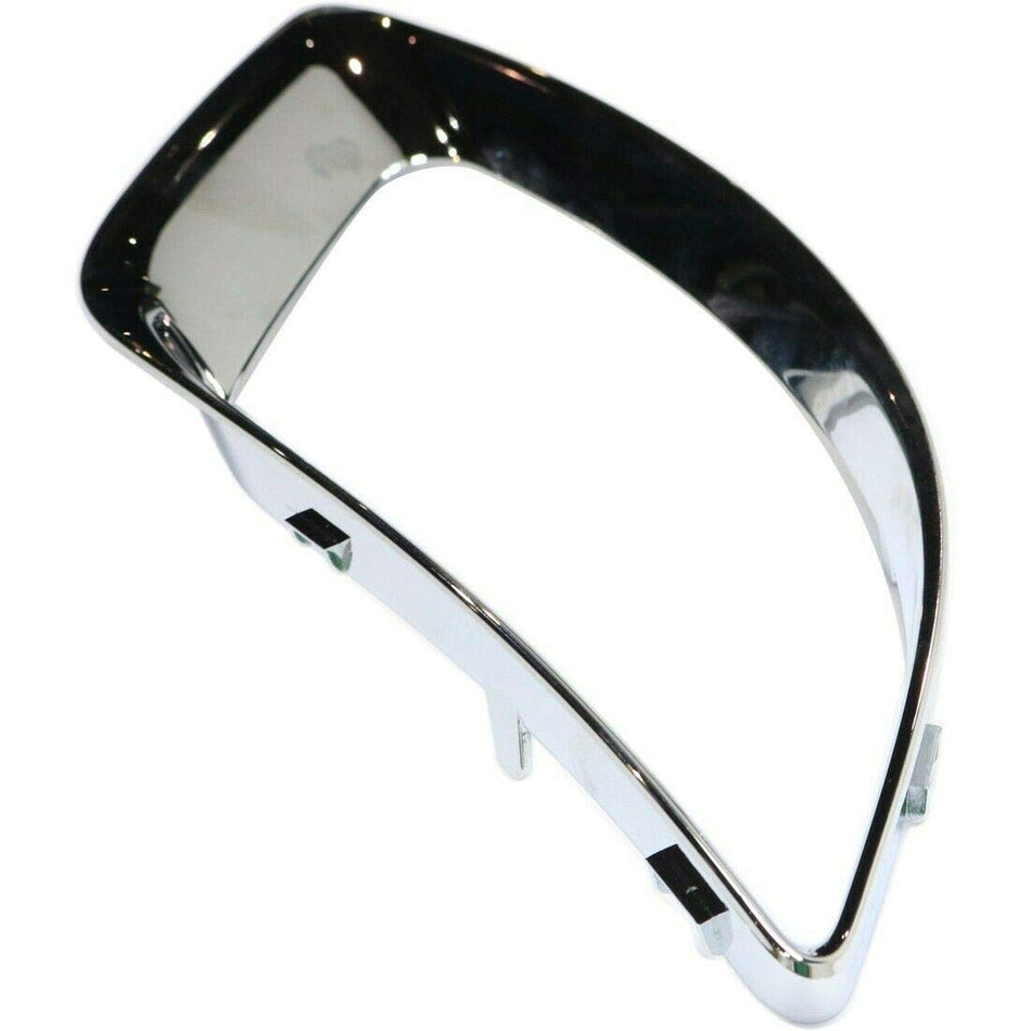 DAT AUTO PARTS Front Left Driver Side Fog Light Cover Bezel Trim Replacement For 2014-2020 Dodge Durango Except 2018-2020 SRT/RT Models Silver Chro...