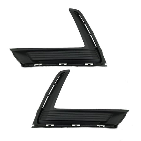 Front Driver & Passenger Side PAIR Bumper Cover Molding, Fits 2023-2026 Honda CRV & CRV Hybrid, For EX/LX & Sport Models, Wo/ Park Assist Sensor Ho...