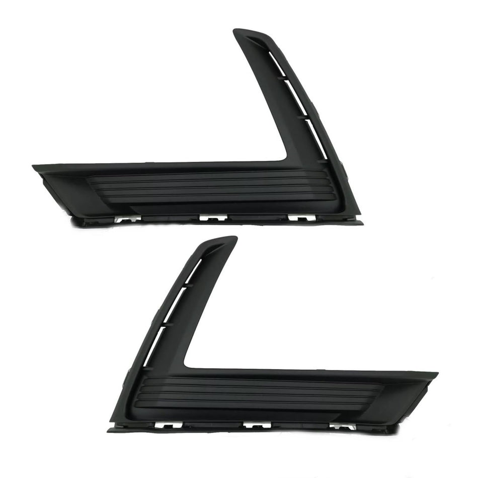 Front Driver & Passenger Side PAIR Bumper Cover Molding, Fits 2023-2026 Honda CRV & CRV Hybrid, For EX/LX & Sport Models, Wo/ Park Assist Sensor Ho...