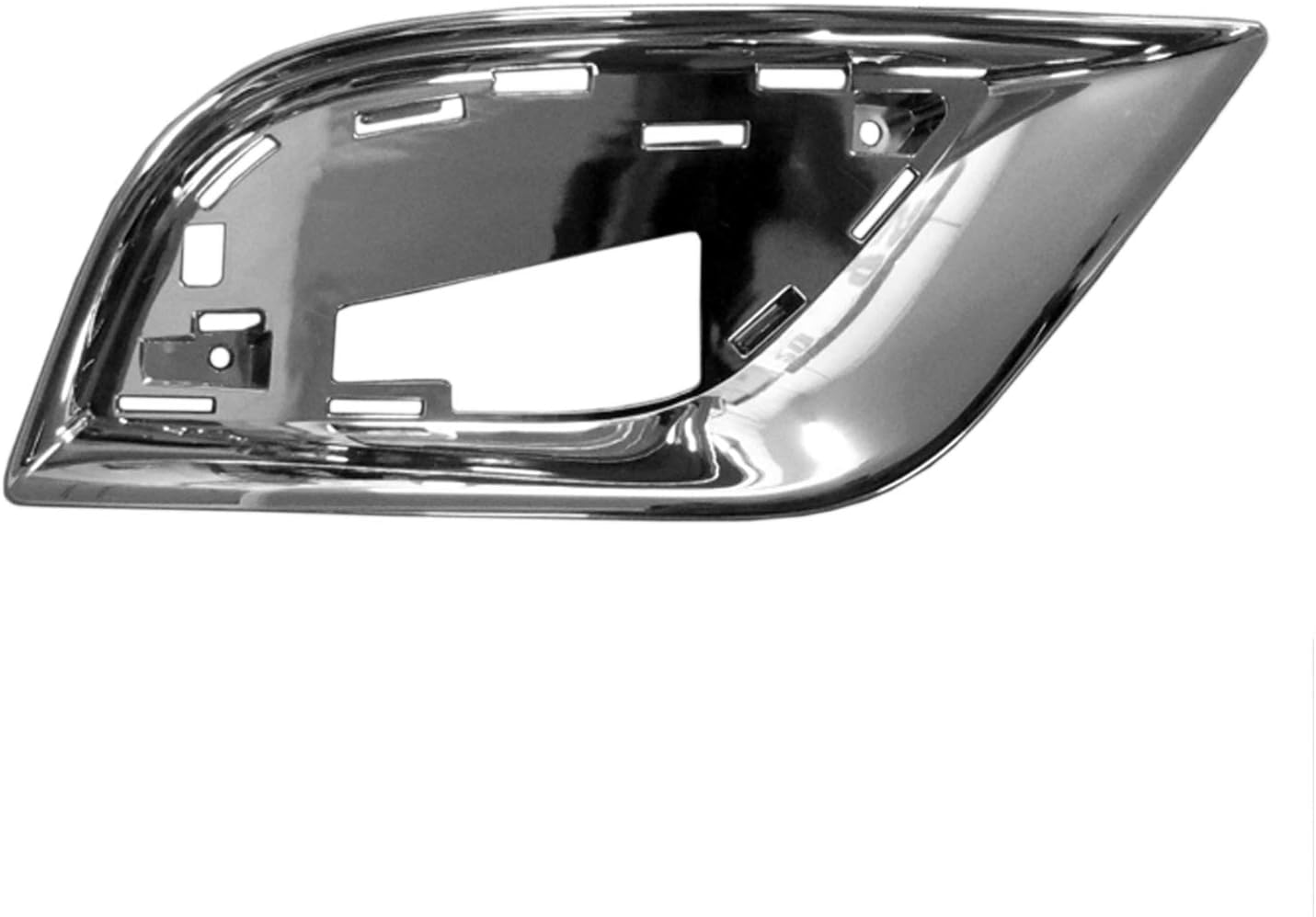 DAT AUTO PARTS Front Right Passenger Side Fog Light Hole Cover Trim Bezel Replacement For 2017-2021 Jeep Grand Cherokee Summit Limited X High Altit...