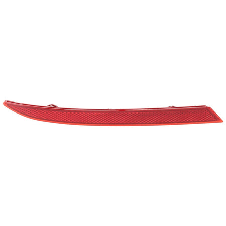 DAT AUTO PARTS Rear Right Passenger Side Bumper Cover Light Reflector, Fits 2012–2014 Volkswagen Jetta Sedan With GLI, Plastic Red Lens, VW1185101 ...