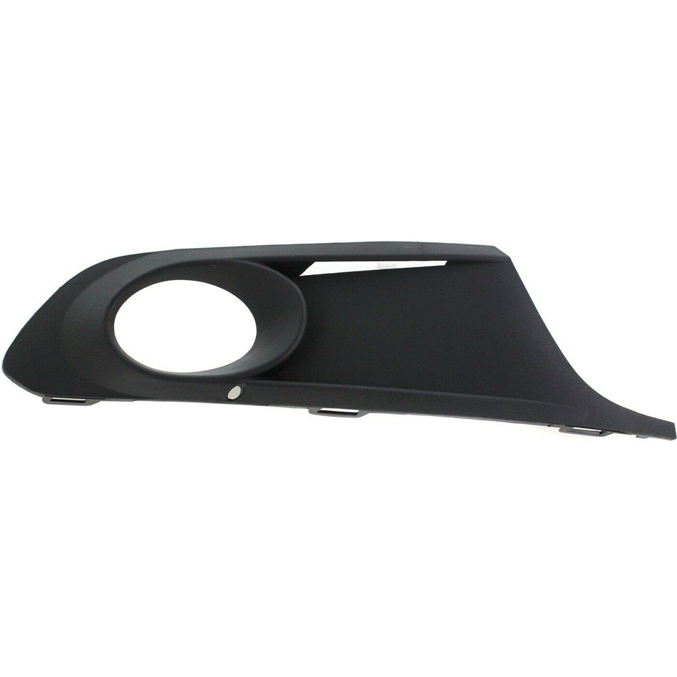 DAT AUTO PARTS Front Right Passenger Side Fog Light Hole Cover Lamp Bezel Replacement For 2011 2012 2013 2014 Volkswagen Jetta Sedan Except GLI Bla...