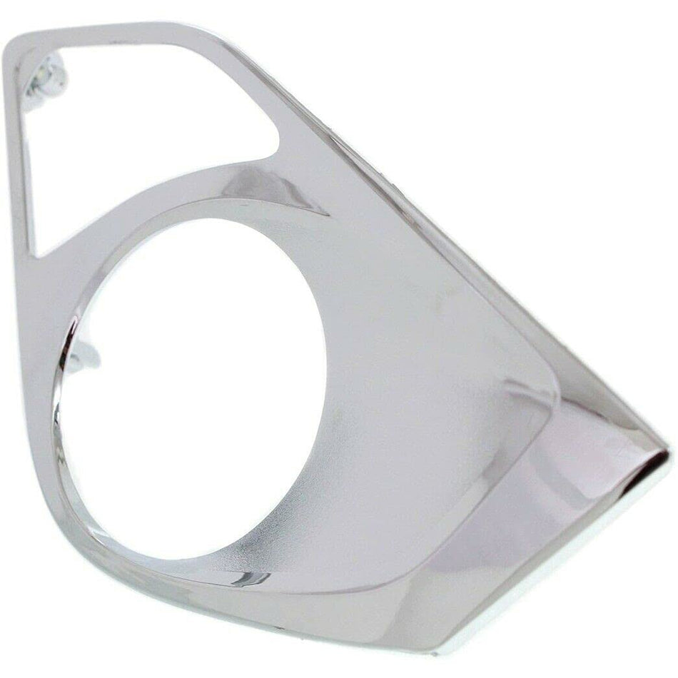 Front Passenger Side Fog Light Bezel for 2013-2015 Toyota Avalon Fits 2013-2015 Toyota Avalon Front Right Passenger Side Chrome TO1039166