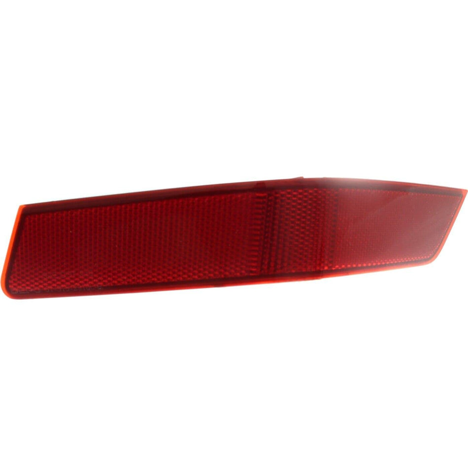 Rear Driver Side Bumper Reflector Fits 2017-2020 Nissan Rogue 2017-2020 Rogue 2017-2019 Rogue Hybrid Red Lens NI1184105