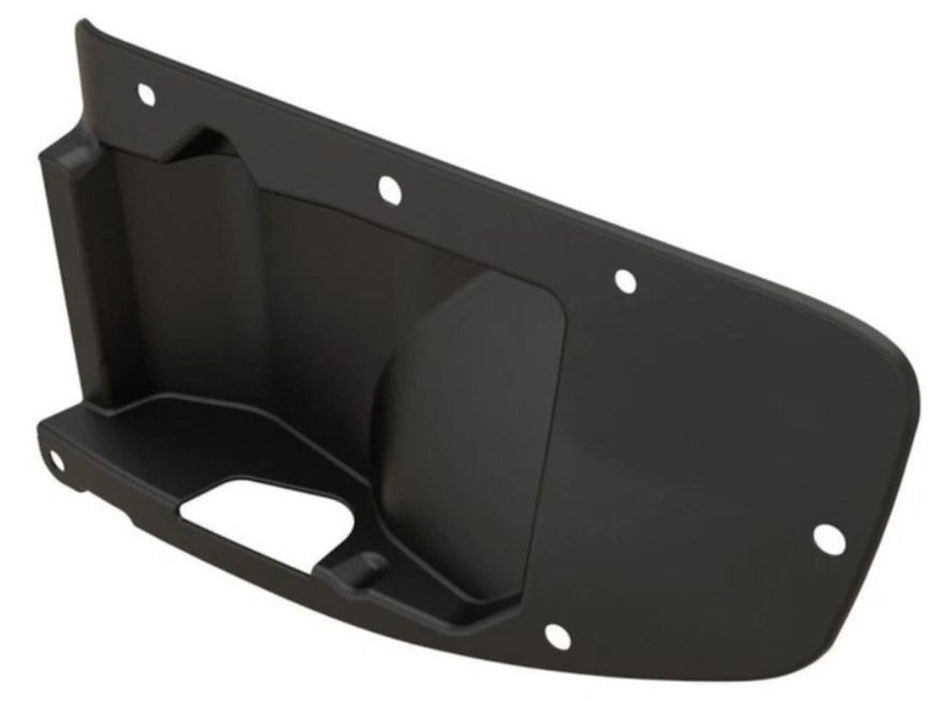 Front Driver & Passenger Side PAIR Black Bumper Grille Insert Closure Panel, Fits 18-26 Jeep Wrangler JL, 20-26 Gladiator For Plastic Bumpers With ...