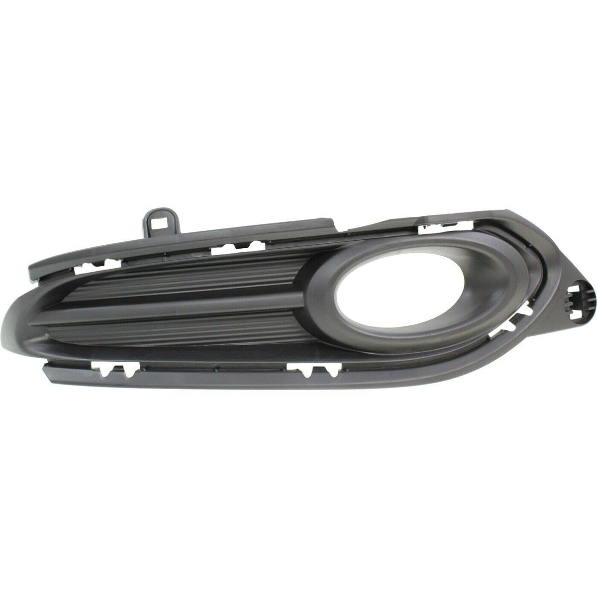 DAT AUTO PARTS Front Right Passenger Side Fog Light Hole Bezel Lamp Cover Trim Molding Bumper Insert Replacement For 2016 2017 2018 Honda HRV Black...
