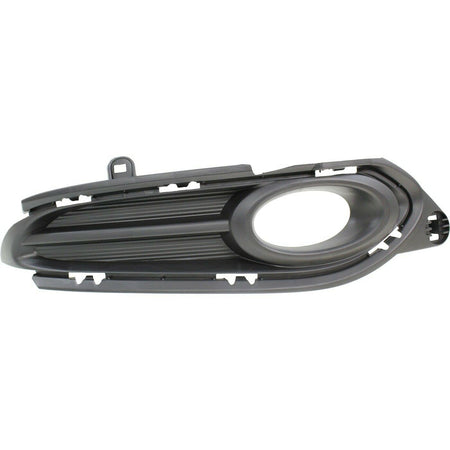 DAT AUTO PARTS Front Right Passenger Side Fog Light Hole Bezel Lamp Cover Trim Molding Bumper Insert Replacement For 2016 2017 2018 Honda HRV Black...