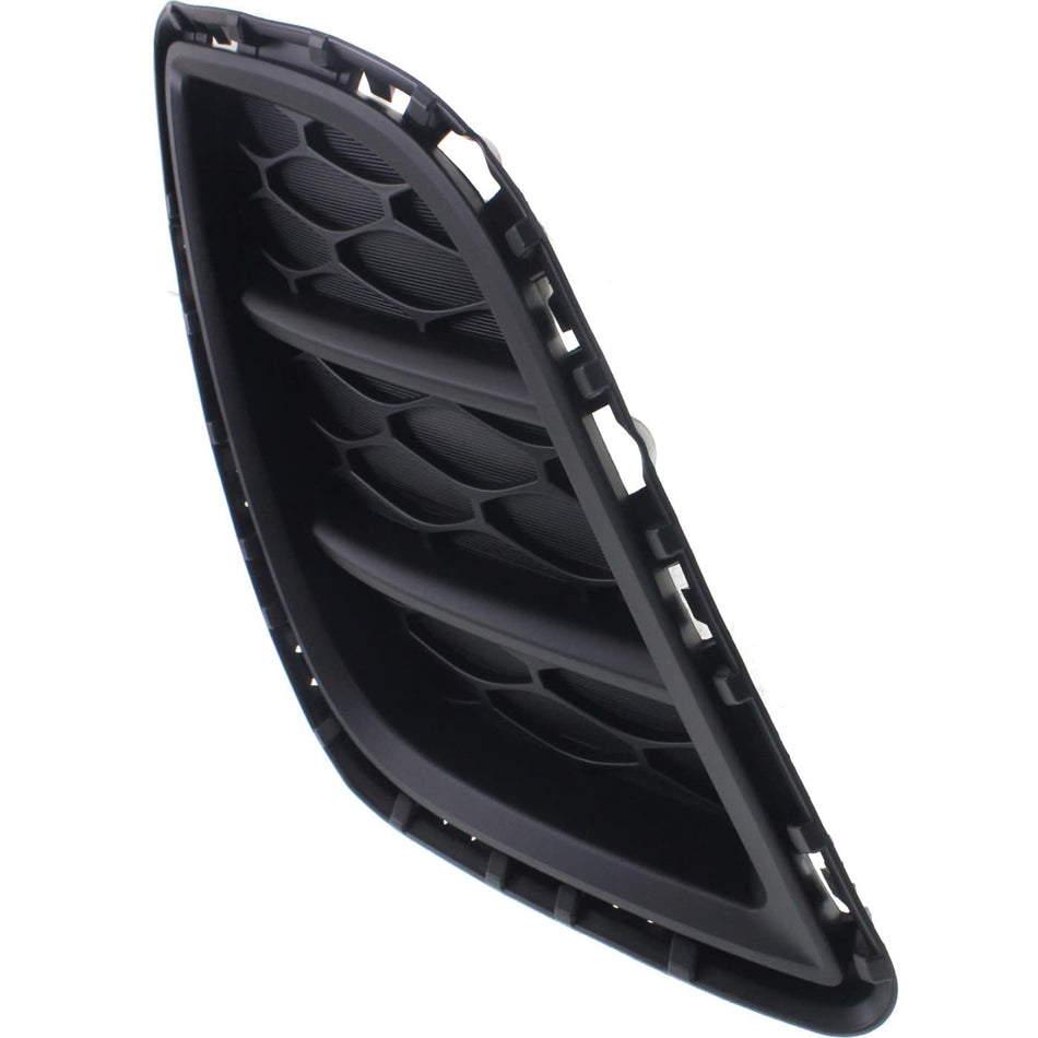 DAT AUTO PARTS Front Right Passenger Side Fog Lamp Hole Cover Trim Molding Replacement for 2010-2012 Mazda CX-7 Black Textured MA1039117 EH4450C11A