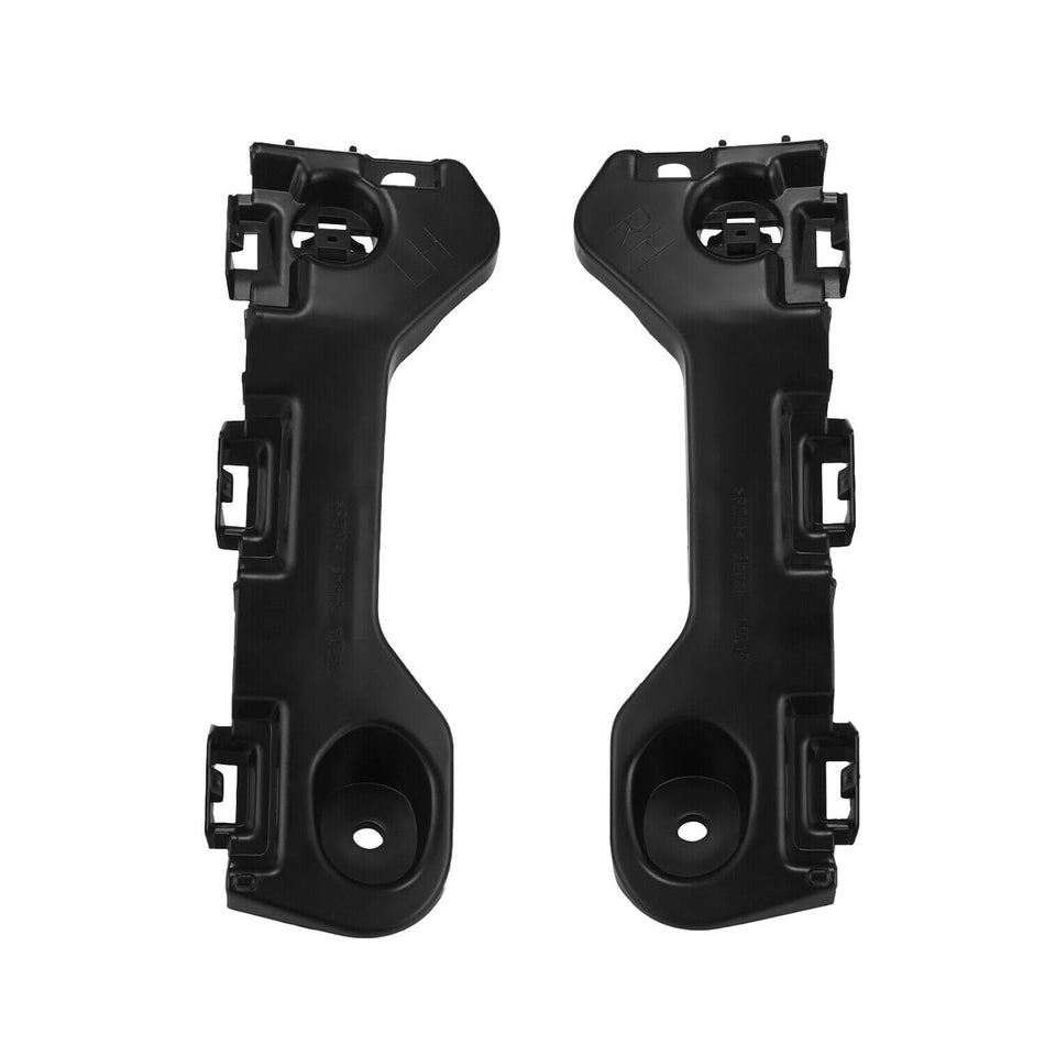 Front Left Driver & Right Passenger Set Of 2 Bumper Cover Support Impact Bar Retainer Mounting Bracket Reinforcement Pair Replacement For 2011-2014...
