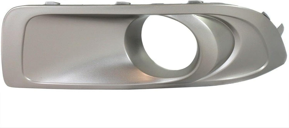 DAT AUTO PARTS Front Right Passenger & Left Driver Side Bumper Fog Light Bezel Cover Grille Set of 2 Replacement for 2010-2012 Subaru Outback Silve...