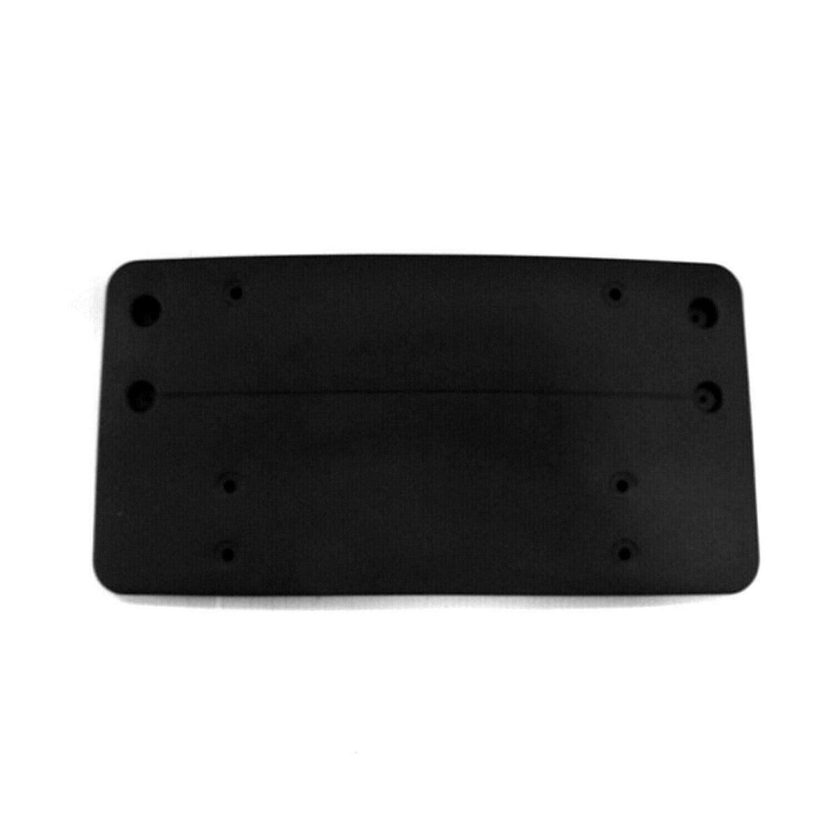 DAT AUTO PARTS Front License Plate Bracket Replacement For 10-13 Mercedes-Benz E Class Sedan And Wagon Black Textured MB1068113 2128170478