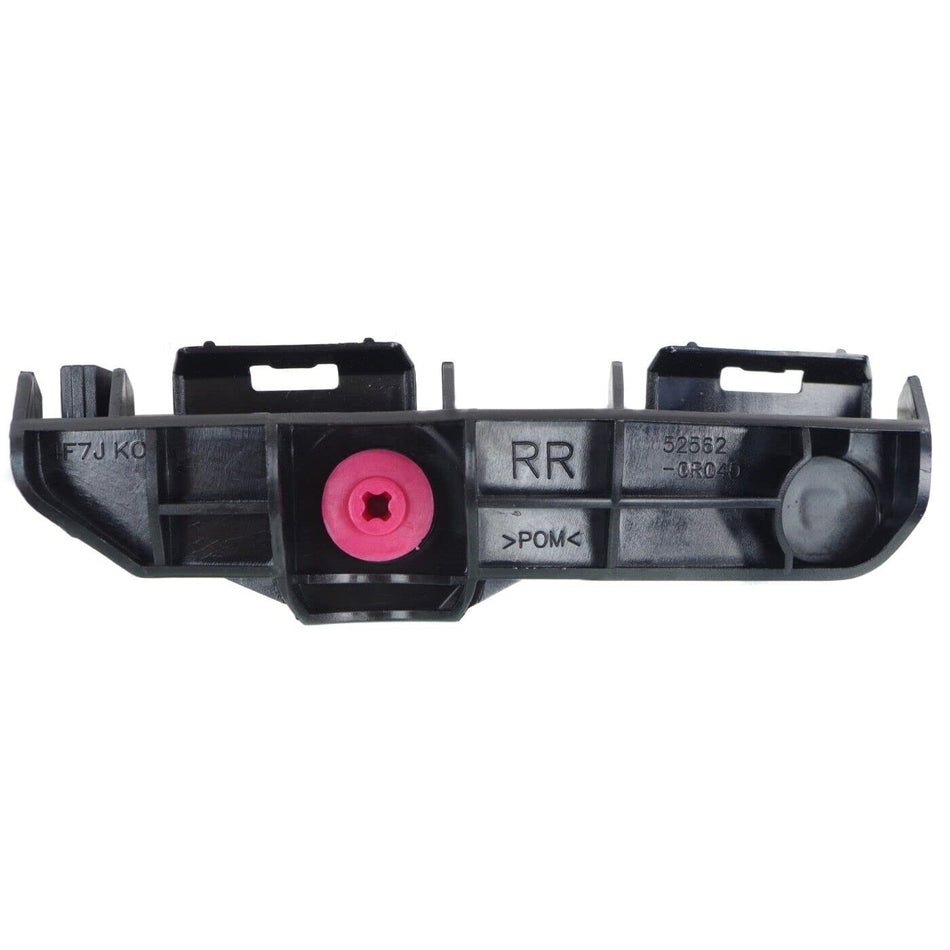 DAT AUTO PARTS Rear Left Driver Side Upper Bumper Cover Trim Bracket Retainer Molding Replacement For 2013 - 2015 Toyota RAV4 Black Smooth TO113211...