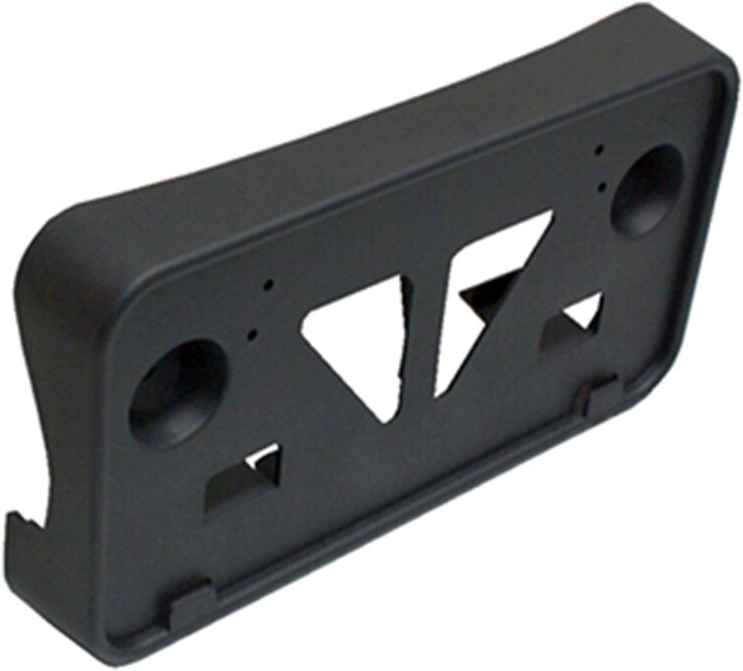 DAT AUTO PARTS Front Bumper License Plate Frame Tag Mounting Bracket Holder Replacement For 2007-2010 Ford Edge Black Textured Made of Plastic FO10...