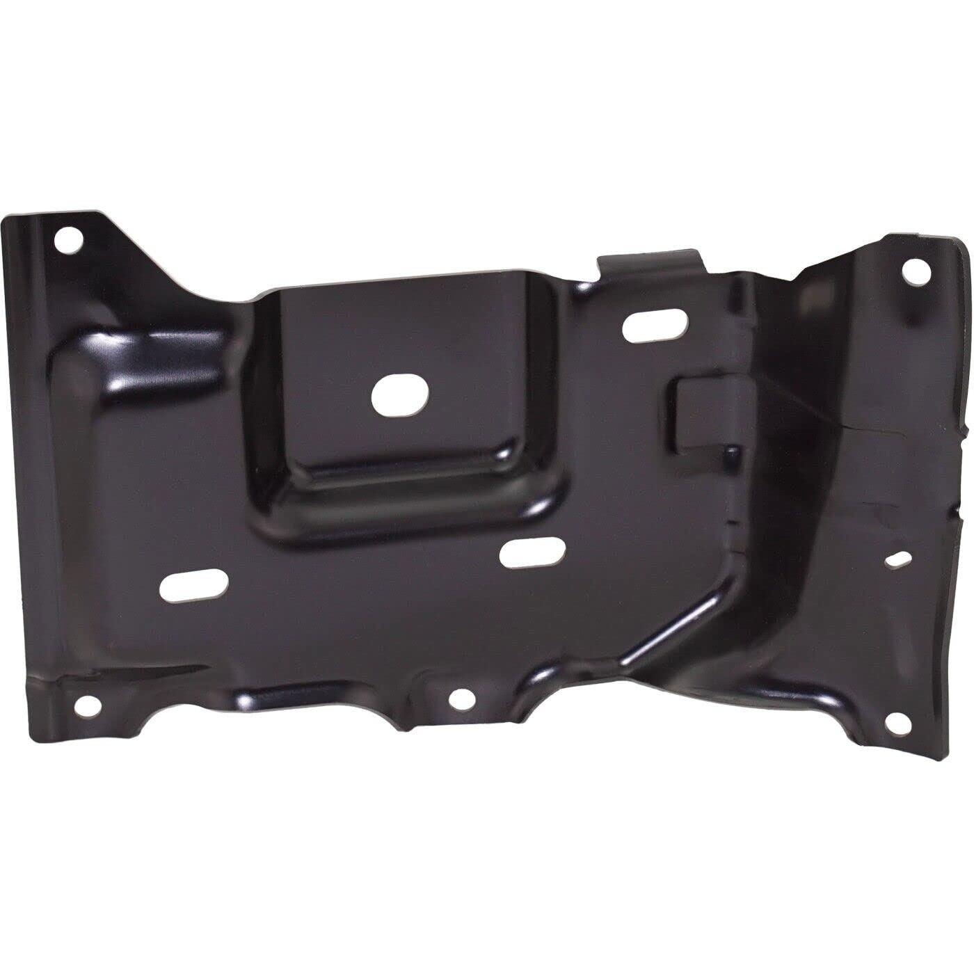 DAT AUTO PARTS Front Left Driver Side Bumper Cover Mounting Plate Bracket Support Retainer Replacement For 2015 - 2020 Ford F 150 Black Steel FO106...