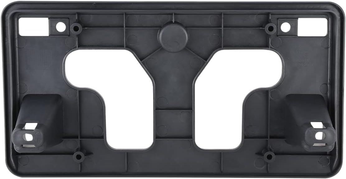 DAT AUTO PARTS Front Bumper License Plate Frame Tag Mounting Bracket Holder Replacement for 2018-2020 Honda Fit Black Textured Made of PP Plastic H...