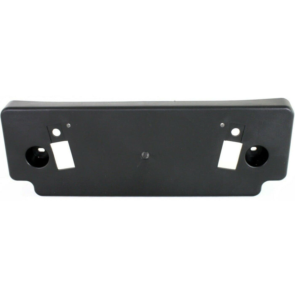 DAT AUTO PARTS Front Bumper License Plate Frame Tag Mounting Bracket Holder Replacement For 2009-2010 Nissan Murano Black Textured Plastic NI106810...