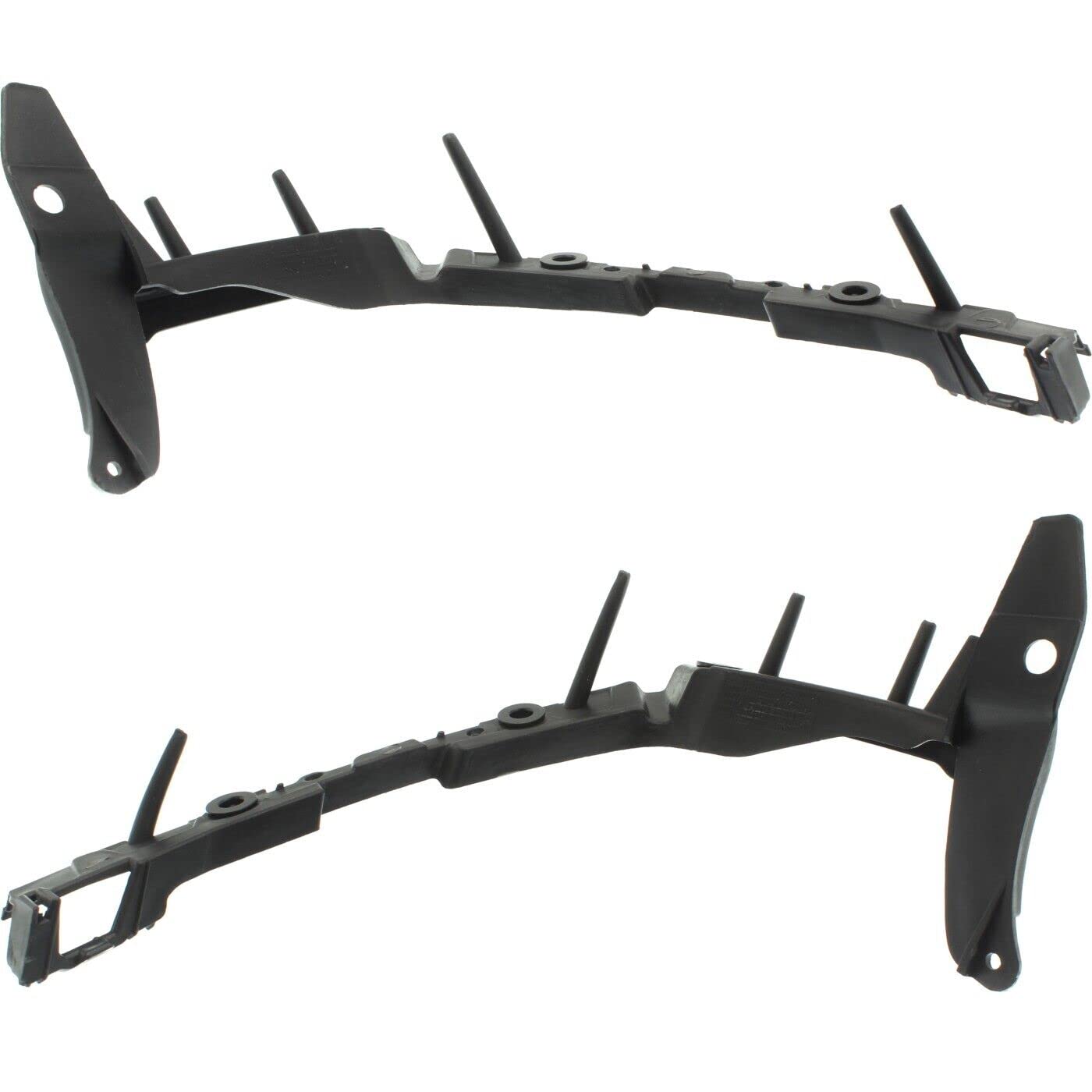 DAT AUTO Front Left Driver & Right Passenger Side Pair Bumper Cover Support Mounting Bracket Set Replacement For 2010-2015 Chevrolet Chevy Camaro B...