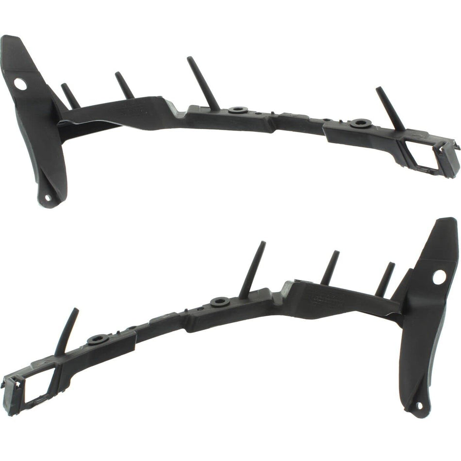 DAT AUTO Front Left Driver & Right Passenger Side Pair Bumper Cover Support Mounting Bracket Set Replacement For 2010-2015 Chevrolet Chevy Camaro B...