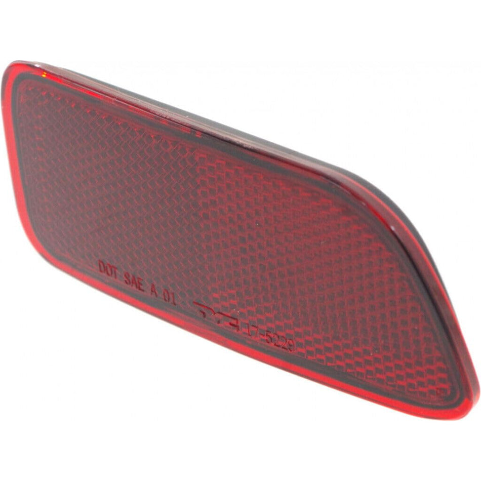 Rear Passenger Side Bumper Reflector Fits 2002-2009 Chevrolet Trailblazer 2009 Trailblazer Red Lens GM1185104 15000427
