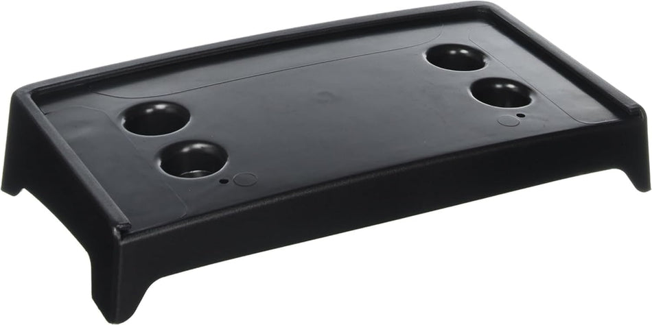 DAT AUTO PARTS Front Bumper License Plate Frame Tag Mounting Bracket Holder Replacement For 2010-2016 Cadillac SRX Black Textured Made of Plastic G...