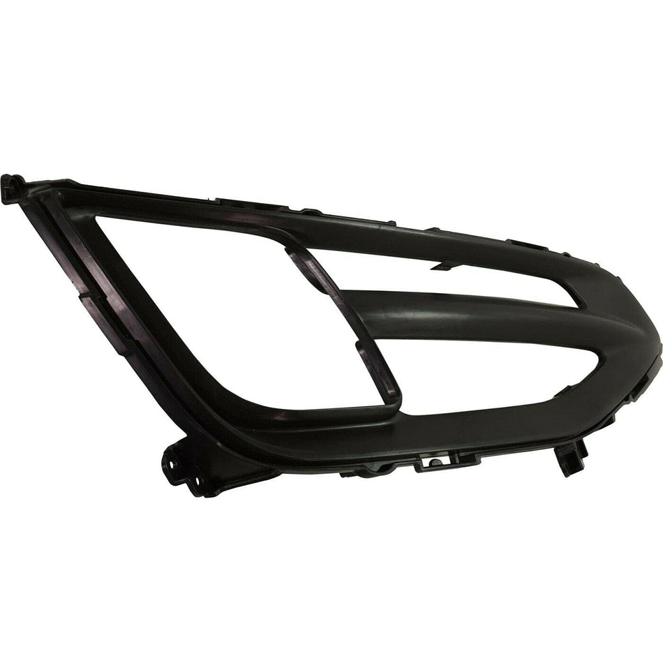 DAT AUTO PARTS Right Front Passenger Side Fog Light Cover Replacement for 14-16 Kia Sportage Black Textured KI1039139 865283W500