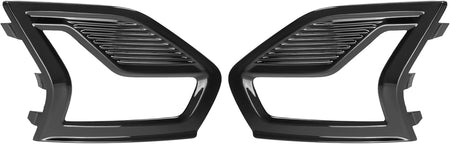 Driver & Passenger Side Set Fog Light Hole Lamp Bezel Cover Bumper Insert Replacement for 2019 2020 Ford Fusion Without Sport Including Energi Hybr...