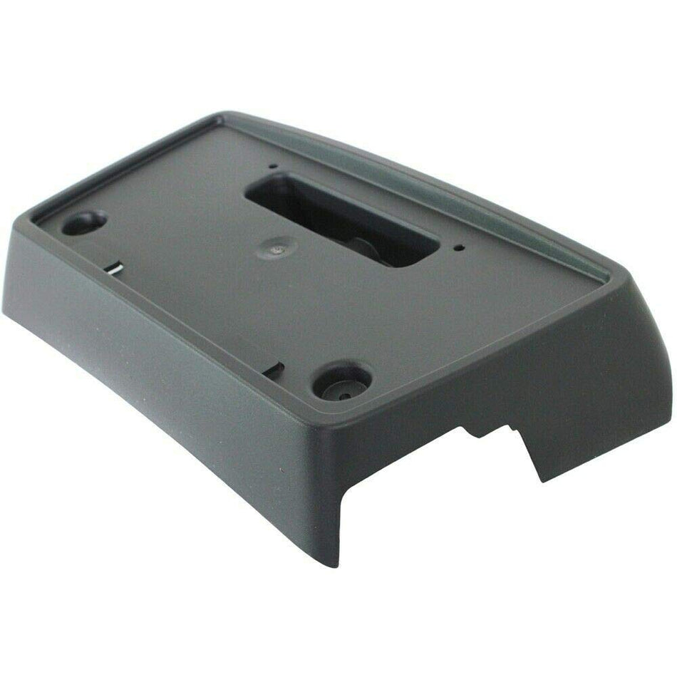 Front License Plate Bracket Tag Holder Fits 2008-2014 Cadillac Escalade ESV Platinum Hybrid Black Textured GM1068128