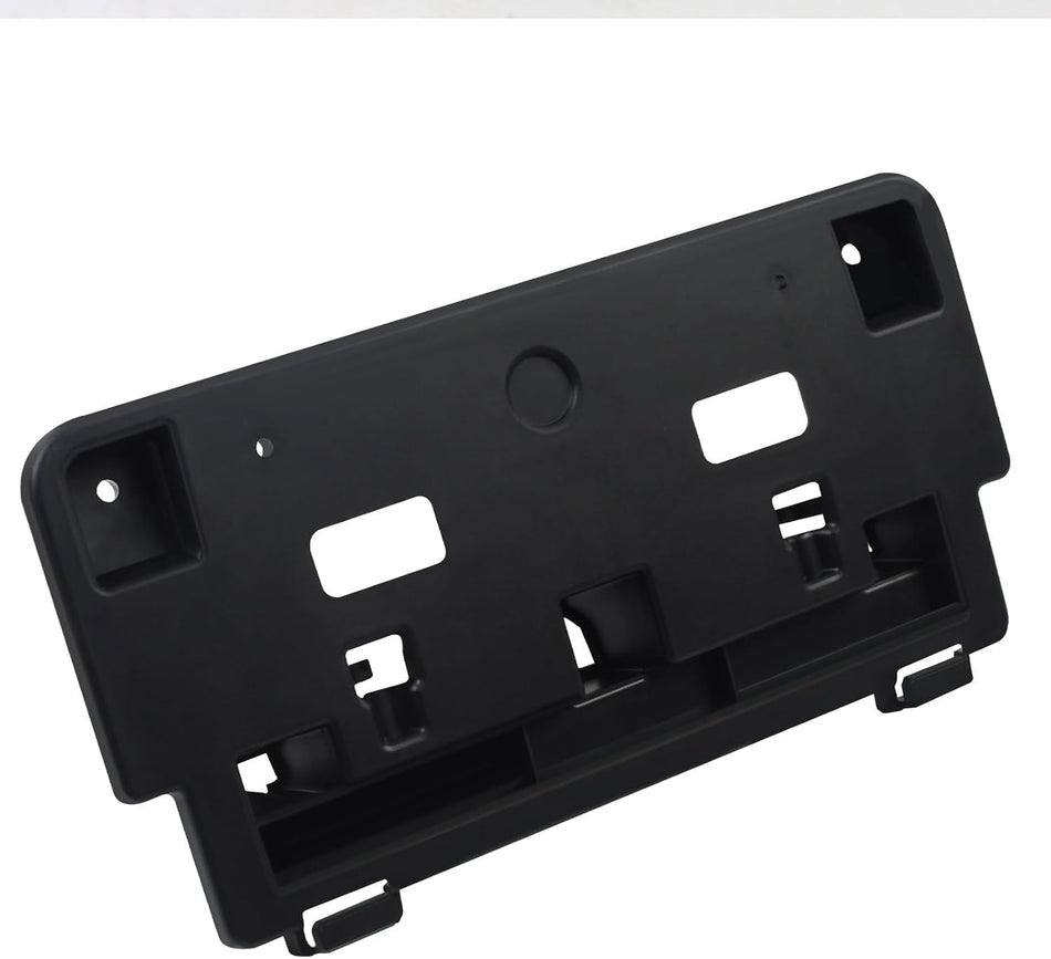 DAT AUTO PARTS Front Bumper License Plate Bracket Tag Holder Frame Cover Replacement for 2017-2021 Mazda CX5 Black Textured Plastic MA1068114 KB8A5...